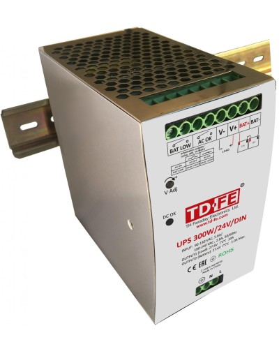 UPS 300W/24V/DIN. Источник вторичного электропитания резервированный. FARADAY в Коврове
