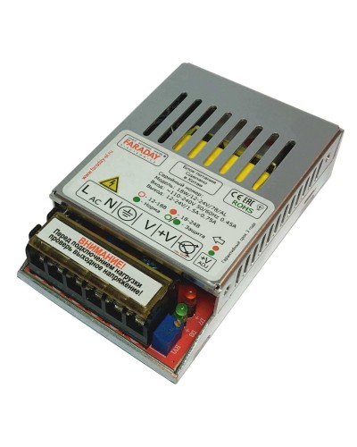 18W/12-24V/78AL. Импульсный блок питания. FARADAY в Коврове