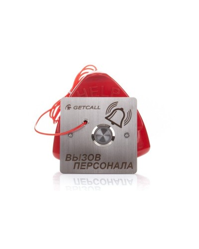 GC-0423B1. Проводная влагозащищенная кнопка вызова со шнуром. GETCALL в Коврове