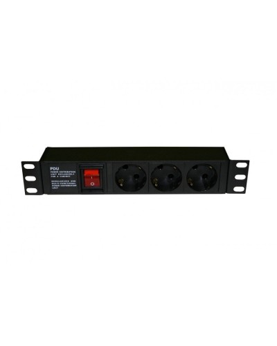 SHE10-3SH-S-IEC. Блок розеток 10. Hyperline в Коврове