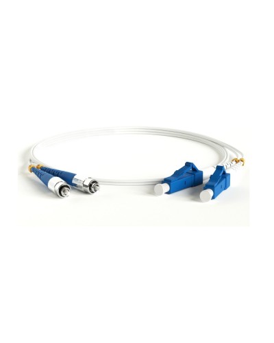 FC-D2-9A1-FC/UR-LC/UR-H-1M-LSZH-WH. Патч-корд волоконно-оптический FC-LC. Hyperline в Коврове