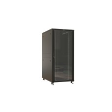 TTBR-3288-AS-RAL9004. Шкаф телекоммуникационный 19 напольный 32U. Hyperline