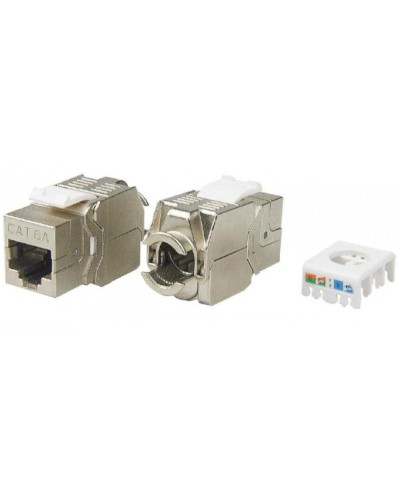 KJ8-8P8C-C6A-180-TLS-SH-F-WH. Вставка Keystone Jack RJ-45. Hyperline в Коврове