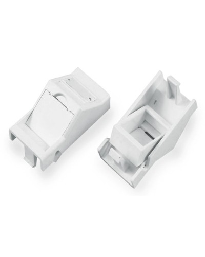 SIP2A-1K-M45-22.5. Вставка угловая 45x22.5 (аналог Mosaic) для 1 модуля формата Keystone Jack. Hyperline в Коврове
