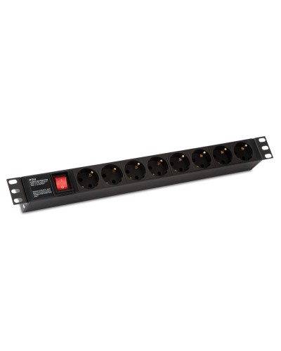 SHE19-6SH-S-IEC. Блок розеток 19. Hyperline в Коврове