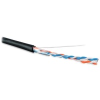UUTP2-C5-S24-OUT-PE-BK-500. Кабель «витая пара» (LAN) для структурированных систем связи. Hyperline