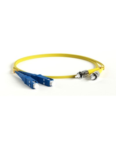 FC-D2-9-SC/UR-ST/UR-H-1M-LSZH-YL. Патч-корд волоконно-оптический ST-SC. Hyperline в Коврове