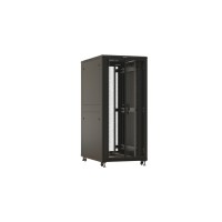 TTBR-3282-DD-RAL9004. Шкаф телекоммуникационный 19 напольный 32U. Hyperline