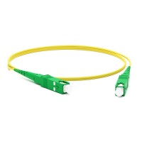 FC-S2-9-SC/AR-SC/AR-H-10M-LSZH-YL. Патч-корд волоконно-оптический одномодовый. Hyperline