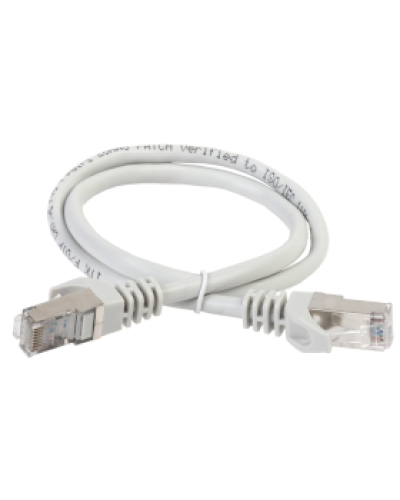 GENERICA Патч-корд кат. 5Е FTP 0,5м серый (PC01-C5EF-05M-G). Патч-корд медный. IEK в Коврове