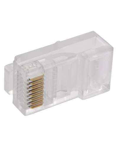 GENERICA Разъём RJ-45 UTP для кабеля кат. 5Е (20 шт) (CS3-1C5EU-G). Разъем RJ-45. IEK в Коврове