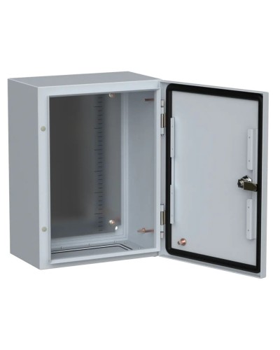 ЩМП-40.30.20 УХЛ1 IP66 400x300x200 TITAN 5 (TI5-10-N-040-030-020-66). Шкаф металлический с монтажной платой. IEK в Коврове