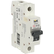 M06N 1P B 63А 6кА ARMAT (AR-M06N-1-B063). Автоматический выключатель. IEK