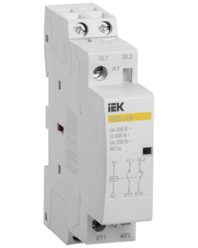 Контактор модульный КМ20-11M AC (MKK11-20-11). Контактор модульный. IEK в Коврове