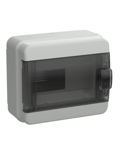 Корпус пластиковый КМПн-8 IP65 TEKFOR (TF5-KP72-N-08-65-K03-K02). Корпус модульный пластиковый черная прозрачная дверь. IEK в Коврове