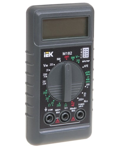 Мультиметр цифровой Compact M182 (TMD-1S-182). Мультиметр цифровой. IEK в Коврове