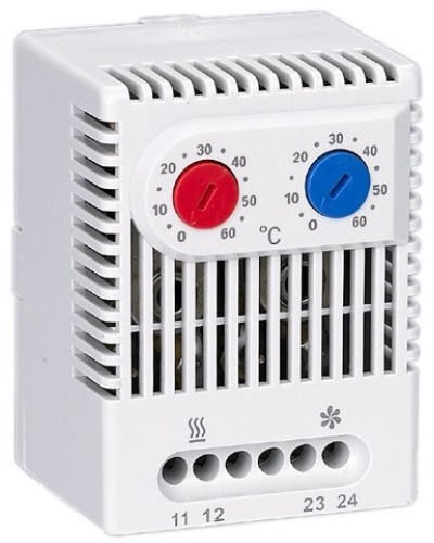 Термостат двухканальный от 0 до +60°C NO+NC (YCE-DTNO-NC-60). Термостат двухканальный. IEK в Коврове