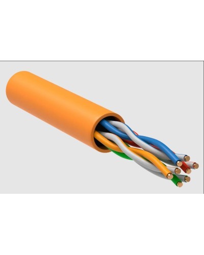 GENERICA U/UTP 5E 24AWG 4PR LSZH оранжевый (BC1-C5E04-127-305-R-G). Кабель «витая пара» (LAN) для структурированных систем связи. IEK в Коврове