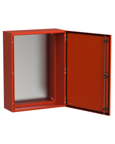 ЩМП-80.60.30 УХЛ1 IP66 RAL3020 TITAN 5 (TI5-13-N-080-060-030-66). Корпус металлический с монтажной платой. IEK в Коврове