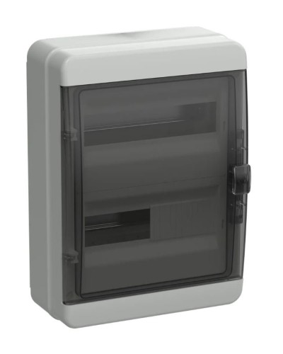Корпус пластиковый КМПн-24 IP65 TEKFOR (TF5-KP72-N-24-65-K03-K02). Корпус модульный пластиковый черная прозрачная дверь. IEK в Коврове