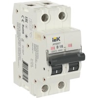 M06N 2P B 16А 6кА ARMAT (AR-M06N-2-B016). Автоматический выключатель. IEK