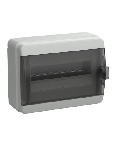 Корпус пластиковый КМПн-12 IP65 TEKFOR (TF5-KP72-N-12-65-K03-K02). Корпус модульный пластиковый черная прозрачная дверь. IEK в Коврове
