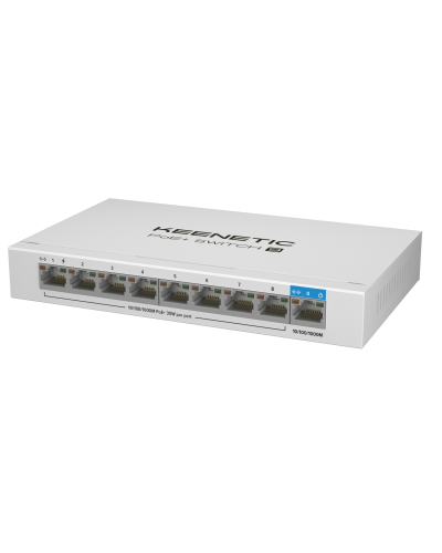 Keenetic KN-4710 (L2) 9х1Гбит/с 8PoE+ 120W. Коммутатор с PoE. KEENETIC в Коврове