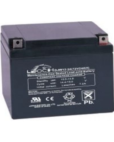LEOCH DJW 12-24. Аккумулятор герметичный свинцово-кислотный. LEOCH в Коврове