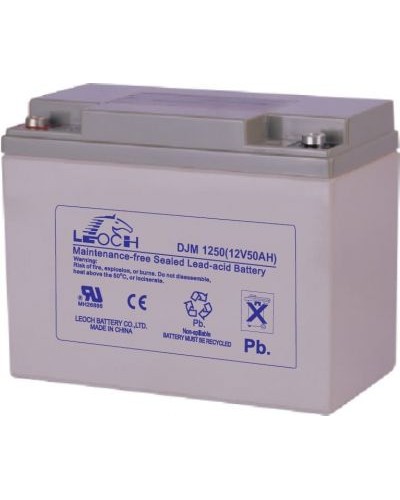 LEOCH DJM 1250. Аккумулятор герметичный свинцово-кислотный. LEOCH в Коврове