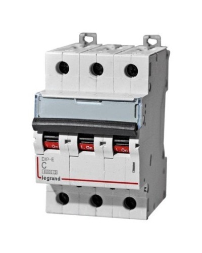 Автоматический выключатель DX3-E C10 3П 6000/6kA (407289). Автоматический выключатель. LegranD в Коврове