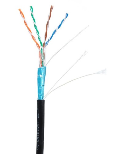 F/UTP 4pair, Cat5е, Out, PE (EC-UF004-5E-PE-BK). Кабель «витая пара» (LAN) для структурированных систем связи. NETLAN в Коврове