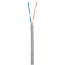U/UTP 2pair, Cat5, In, PVC (EC-UU002-5-PVC-GY). Кабель «витая пара» (LAN) для структурированных систем связи. NETLAN