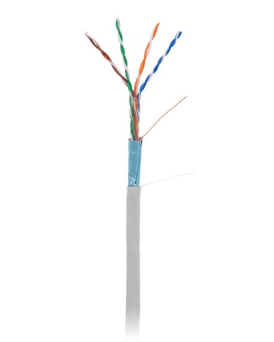 F/UTP 4pair, Cat5e, In, PVC (EC-UF004-5E-PVC-GY). Кабель «витая пара» (LAN) для структурированных систем связи. NETLAN в Коврове