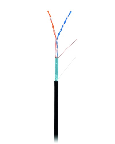 F/UTP 2pair, Cat5, Out, PE (EC-UF002-5-PE-BK). Кабель «витая пара» (LAN) для структурированных систем связи. NETLAN в Коврове