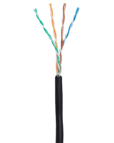 U/UTP 4pair, Cat5е, Out, PE (EC-UU004-5E-PE-BK). Кабель «витая пара» (LAN) для структурированных систем связи. NETLAN в Коврове