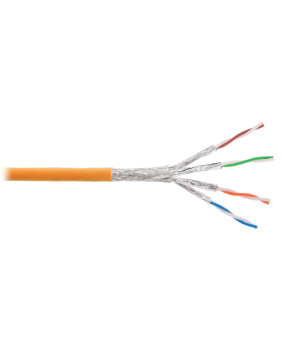 S/FTP, 4pair, Cat.6a, Solid, In, LSZH (NKL 9355C-OR). Кабель «витая пара» (LAN) для структурированных систем связи. NIKOLAN в Коврове
