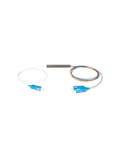 NMF-SPP1X2A1-SCU-M. Сплиттер планарный 1x2, 9/125мкм, SC/UPC, 0.9 мм. NIKOMAX в Коврове
