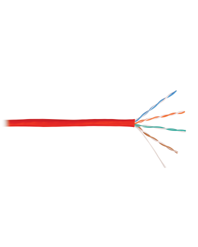 U/UTP 4pair, Cat5e, Solid, In, PVC (NMC 4100A-RD). Кабель «витая пара» (LAN) для структурированных систем связи. NIKOMAX в Коврове