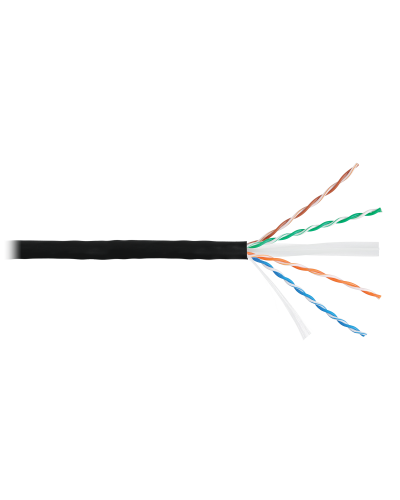 U/UTP 4pair, Cat6, Solid, In/Out, нг(А)-HF (NMC 4140C-BK). Кабель «витая пара» (LAN) для структурированных систем связи. NIKOMAX в Коврове