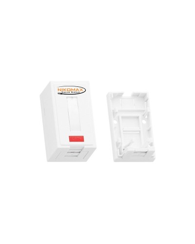 NMC-MB1P-ST-WT. Корпус настенной розетки. NIKOMAX в Коврове