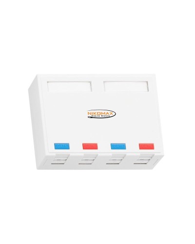 NMC-MB4P-ST-WT. Корпус настенной розетки. NIKOMAX в Коврове