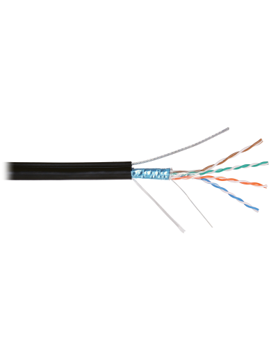 F/UTP 4pair, Cat5e, Solid, Out, SW, PVC (NMC 4905B-BK). Кабель «витая пара» (LAN) для структурированных систем связи. NIKOMAX в Коврове