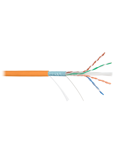 F/UTP 4pair, Cat6, Solid, In, нг(А)-HF (NMC 4240C-OR). Кабель «витая пара» (LAN) для структурированных систем связи. NIKOMAX в Коврове