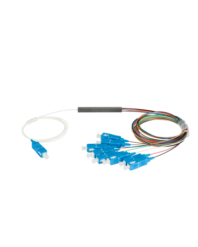 NMF-SPP1X8A1-SCU-M. Сплиттер планарный 1x8, 9/125мкм, SC/UPC, 0.9 мм. NIKOMAX в Коврове