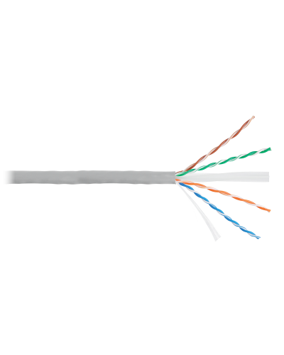 U/UTP 4pair, Cat6, Solid, In, PVC (NMC 4140A-GY). Кабель «витая пара» (LAN) для структурированных систем связи. NIKOMAX в Коврове
