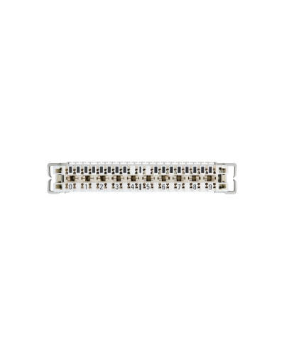 NMC-PL10-DU-10 (10 шт). Плинт размыкаемый, (0...9), крепление под кронштейн и круглые направляющие. NIKOMAX в Коврове