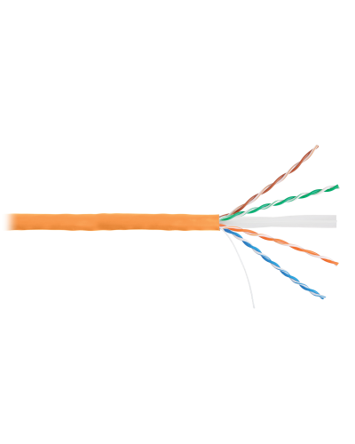U/UTP 4pair, Cat6a, Solid, In, нг(А)-HF (NMC 9155C-OR). Кабель «витая пара» (LAN) для структурированных систем связи. NIKOMAX в Коврове