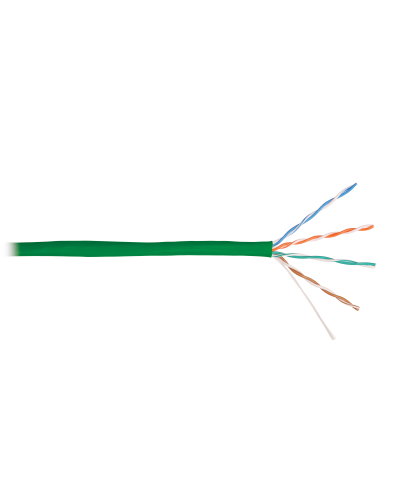U/UTP 4pair, Cat5e, Solid, In, нг(А)-HF (NMC 9100C-GN). Кабель «витая пара» (LAN) для структурированных систем связи. NIKOMAX в Коврове