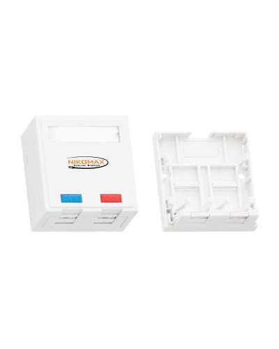 NMC-MB2P-ST-WT. Корпус настенной розетки. NIKOMAX в Коврове