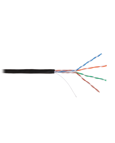 U/UTP 4pair, Cat5e, Solid, In/Out, нг(А)-HF (NMC 4100C-BK). Кабель «витая пара» (LAN) для структурированных систем связи. NIKOMAX в Коврове